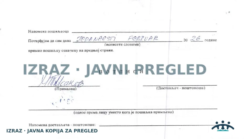 Zabrana vode za piće-EKO česma BELO BLATO-Amonijak 04.02.2026 VAN SNAGE 09.06.2026, strana 3