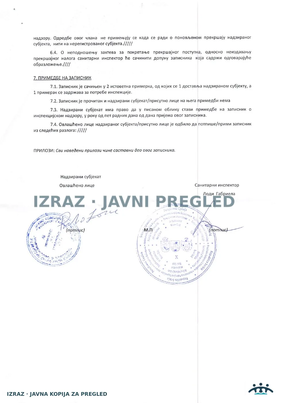 Farkaždin-Zabrana upotrebe-EKO ČESMA-ISPRAVNA-SAMO AMONIJAK 14.05.2026, strana 3